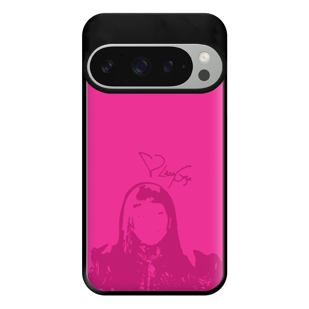 Pink Gaga Silhouette  Google Pixel 9 Pro XL Case