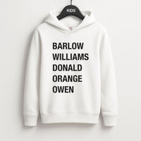Take Band Members Names Kids Hoodie