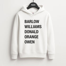 Take Band Members Names Kids Hoodie