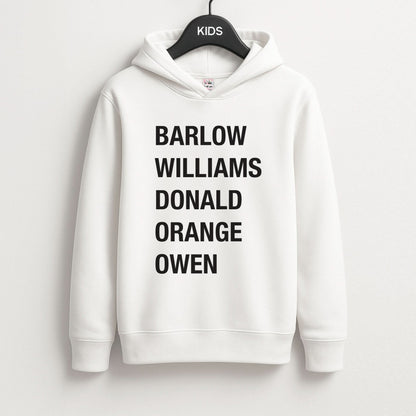 Take Band Members Names Kids Hoodie