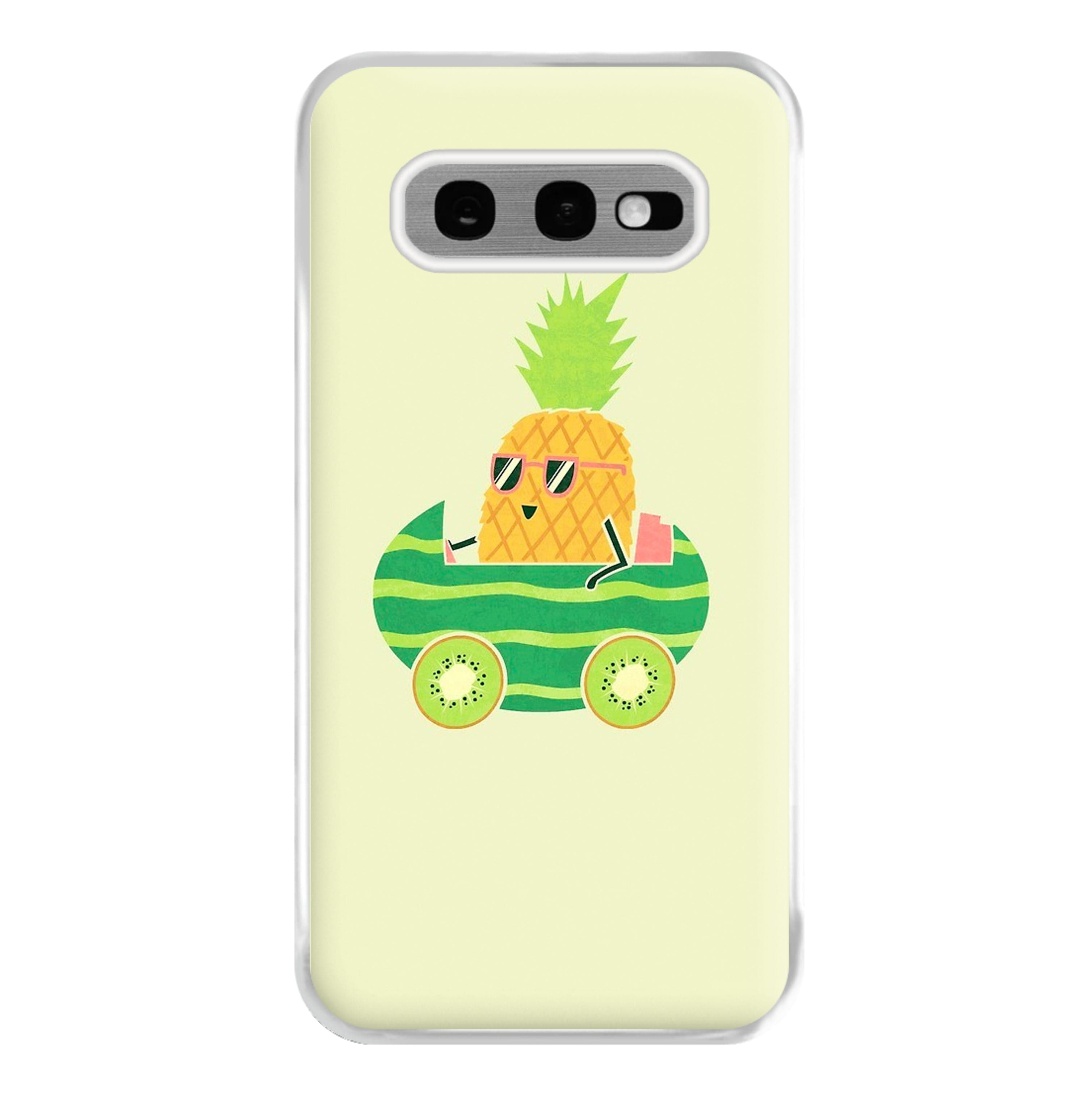 Summer Drive Pineapple Phone Case