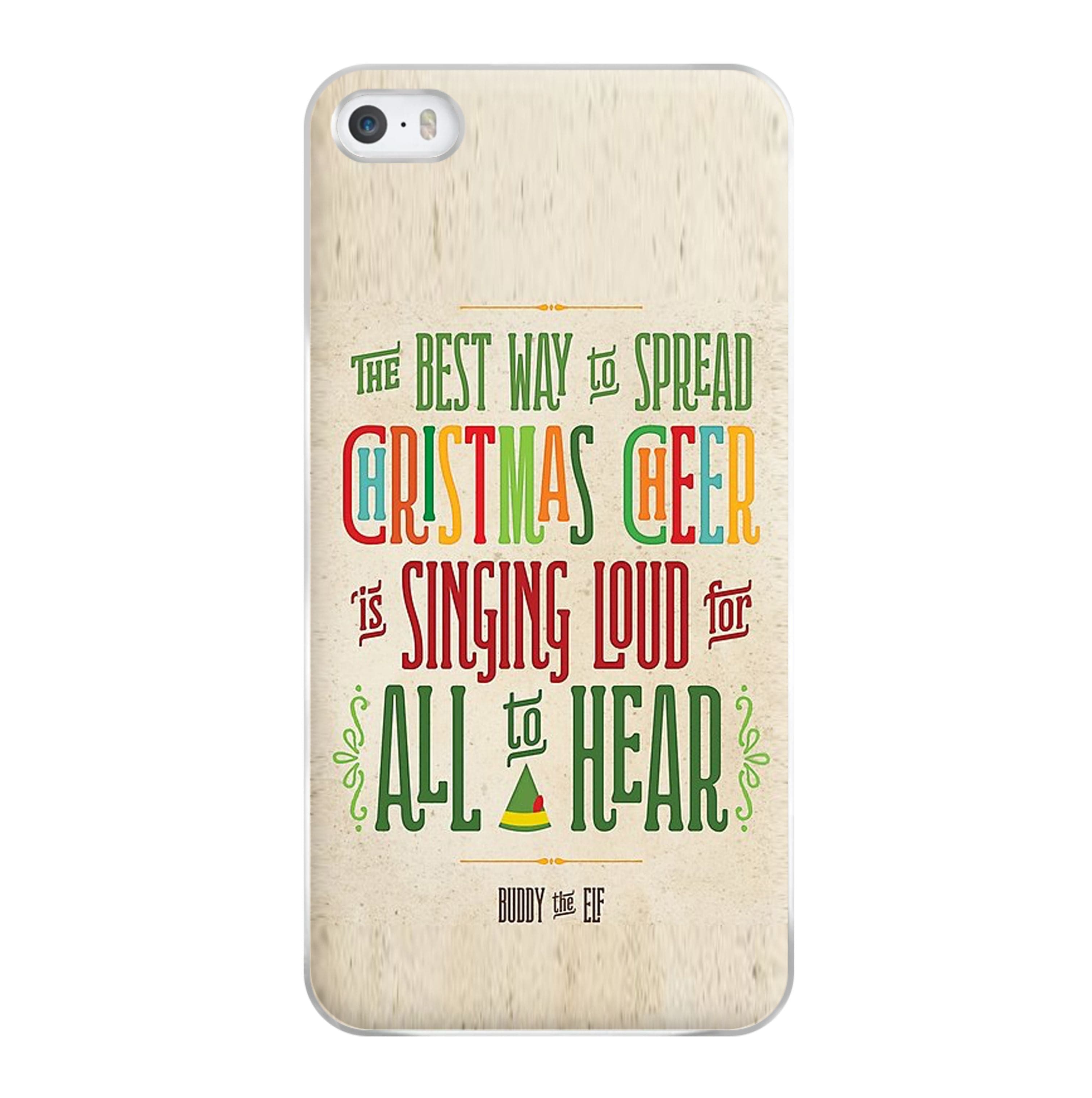 The Best Way To Spead Christmas Cheer - Elf Phone Case