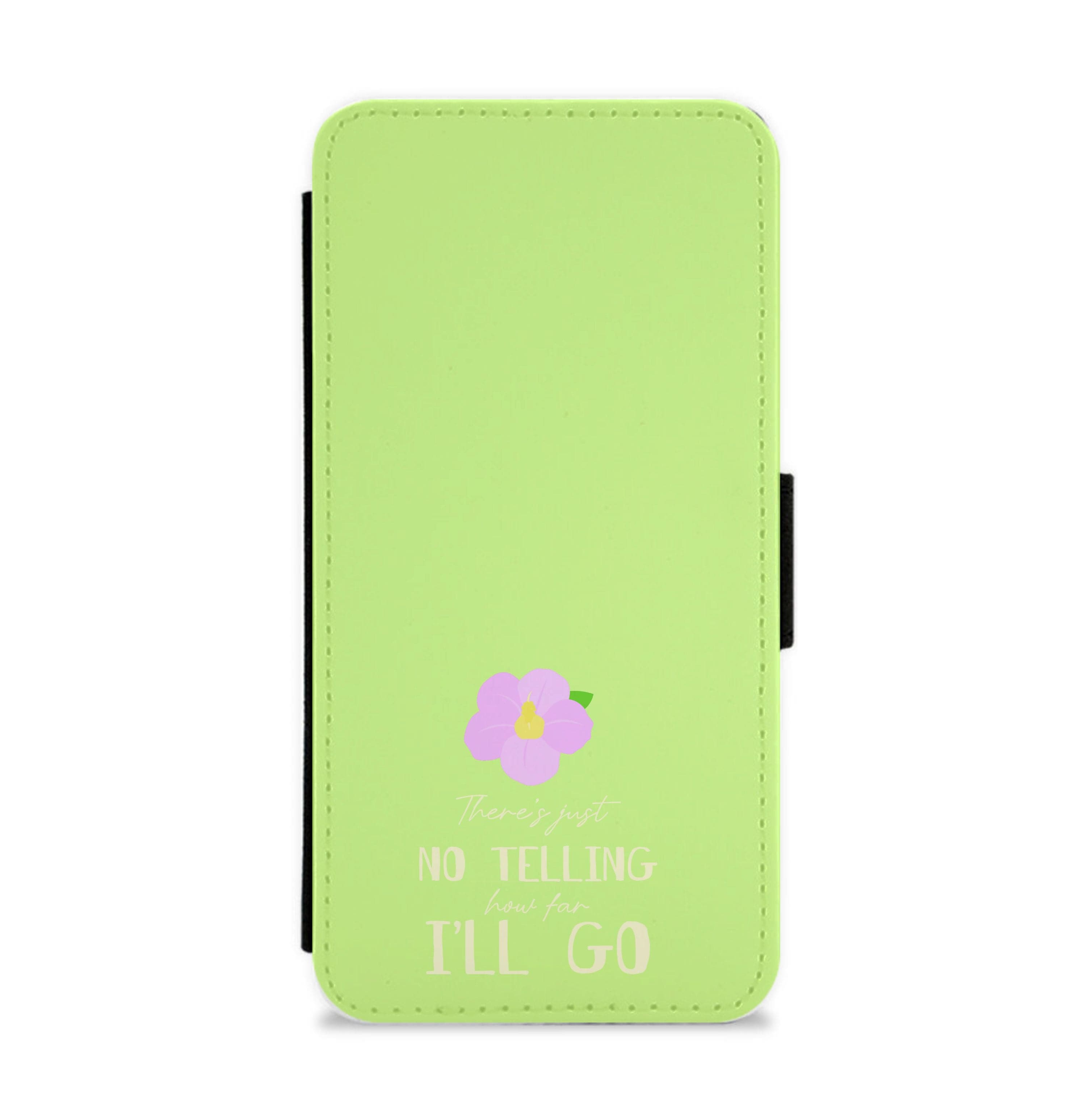 There's Just No Telling  Flip / Wallet Phone Case