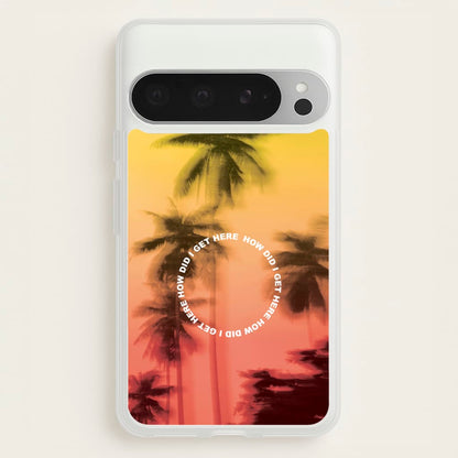 Palm Trees Circle Google Pixel 9 Pro XL Case