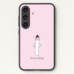 Festive Feeling Wiggly Moom Galaxy S25 Case