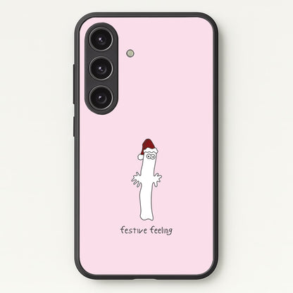 Festive Feeling Wiggly Moom Galaxy S24FE Case