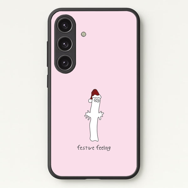 Festive Feeling Wiggly Moom Galaxy S24 Case