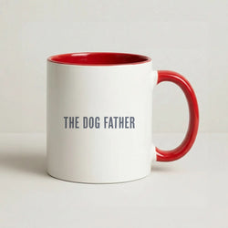 The Dog Father Red Mug