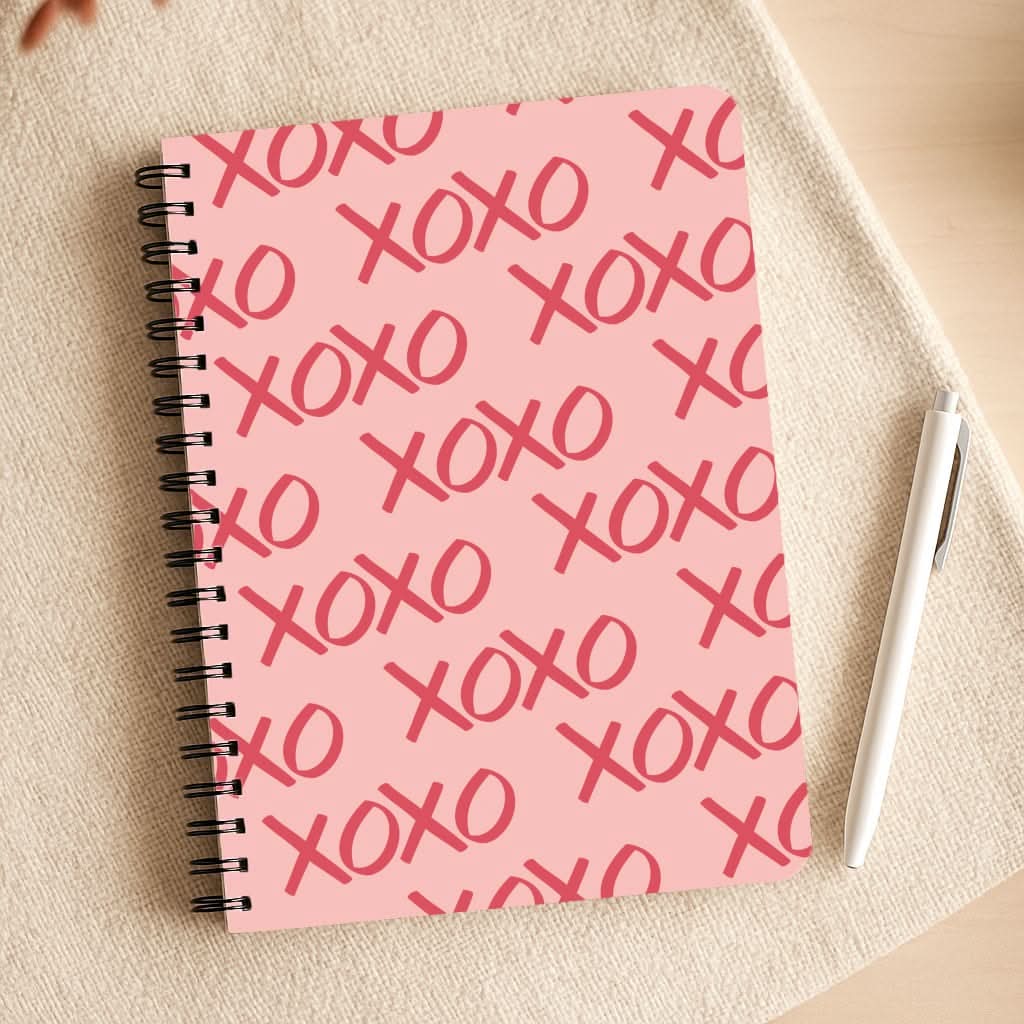 XOXO Pattern Notepad