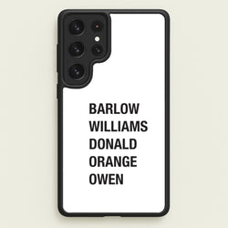 Take Band Members Names Galaxy S23 Ultra Case