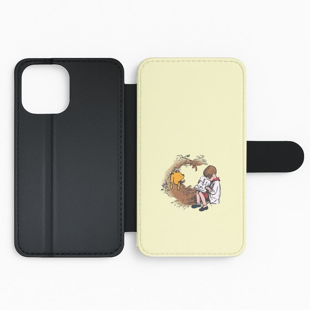 Winnie And Christopher In A Tree Flip Phone Case