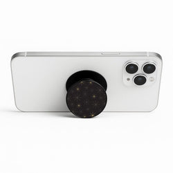 Christmas Gold Stars Pattern Phone Stand