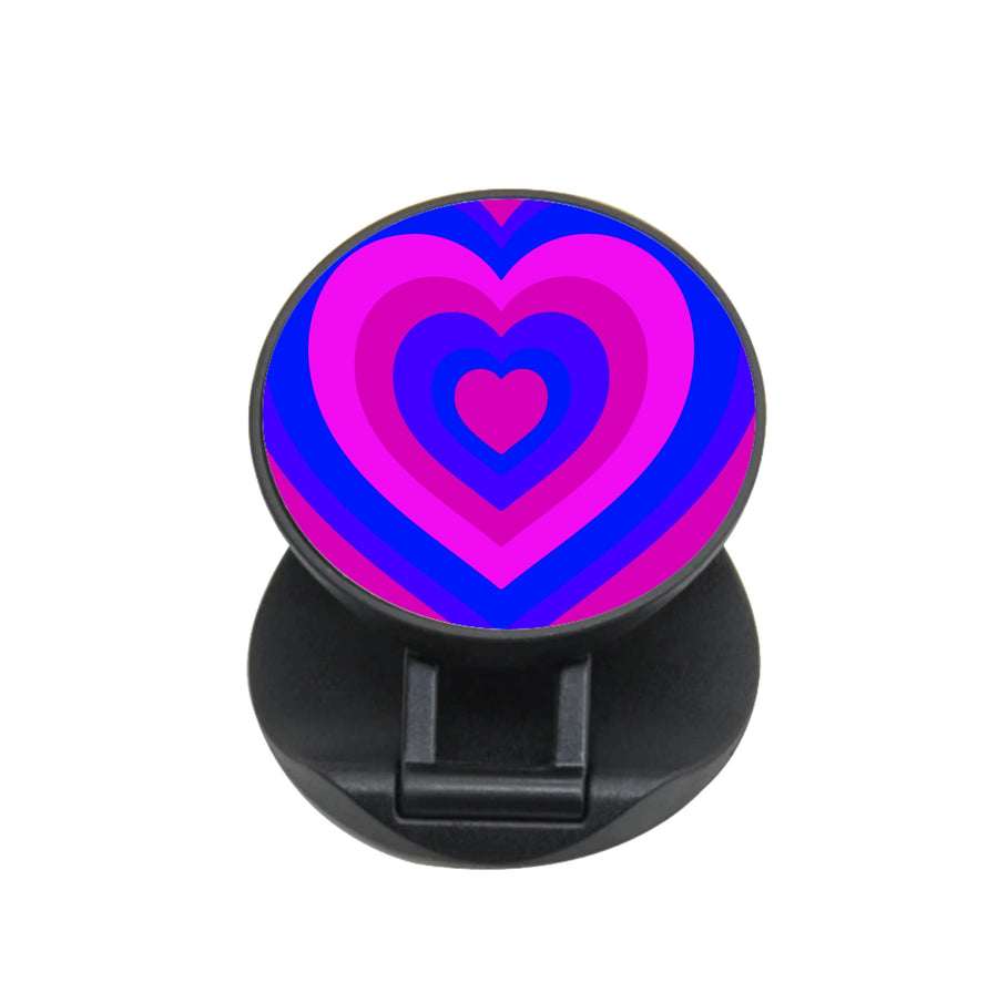 Bisexual Pride Heart FunGrip