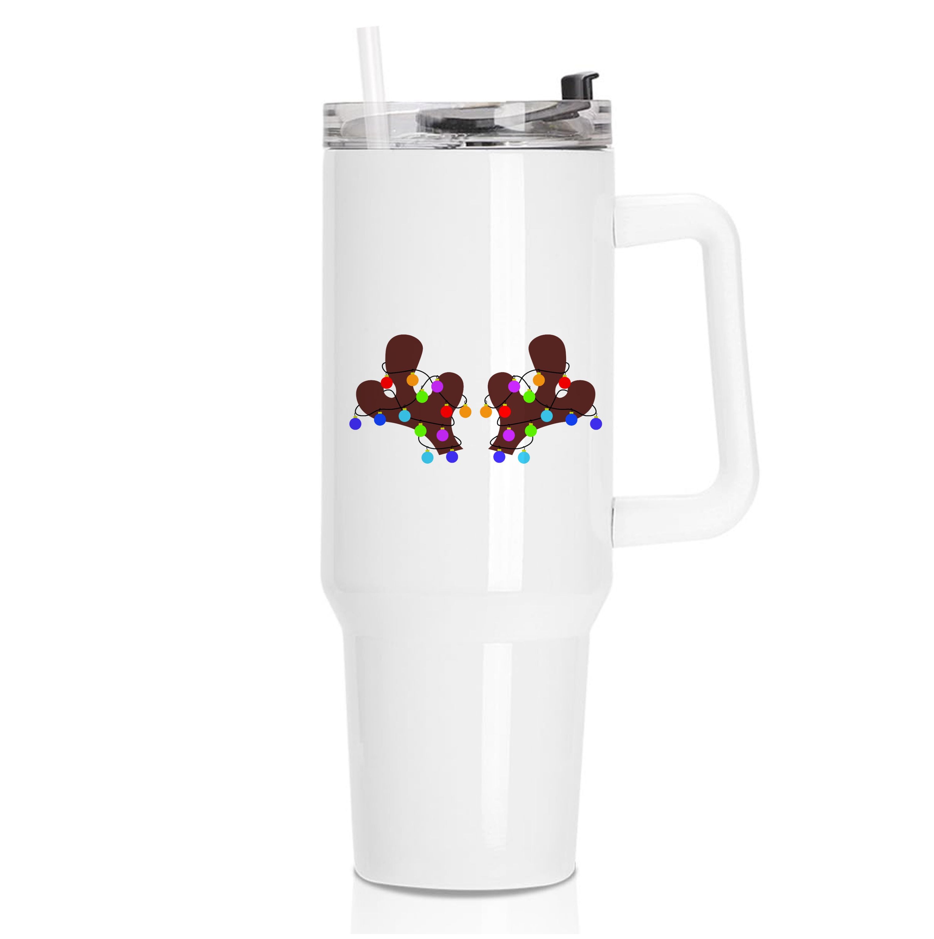 Reindeer Lights - Christmas Tumbler