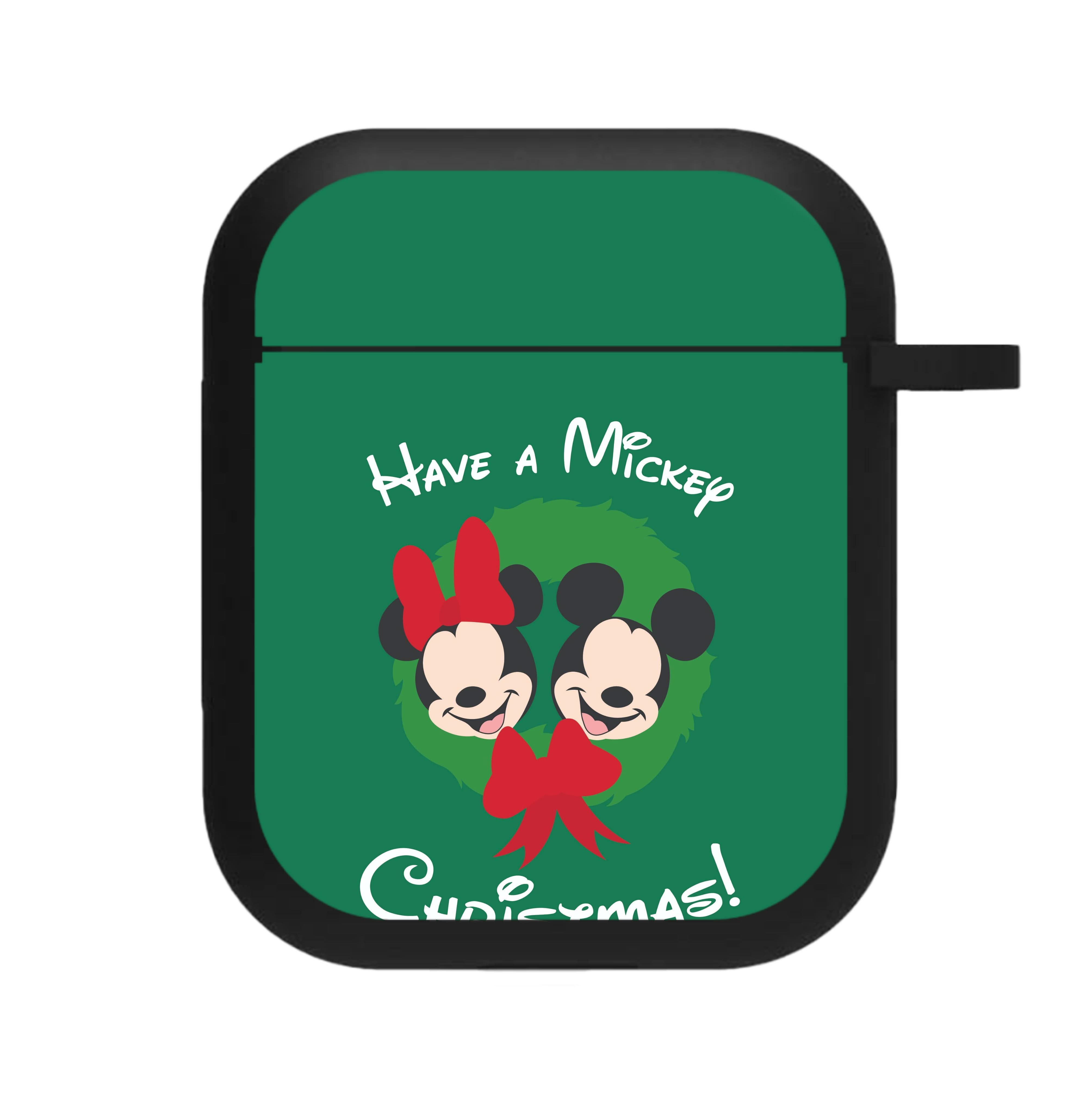 Have A Mickey Christmas AirPods Case