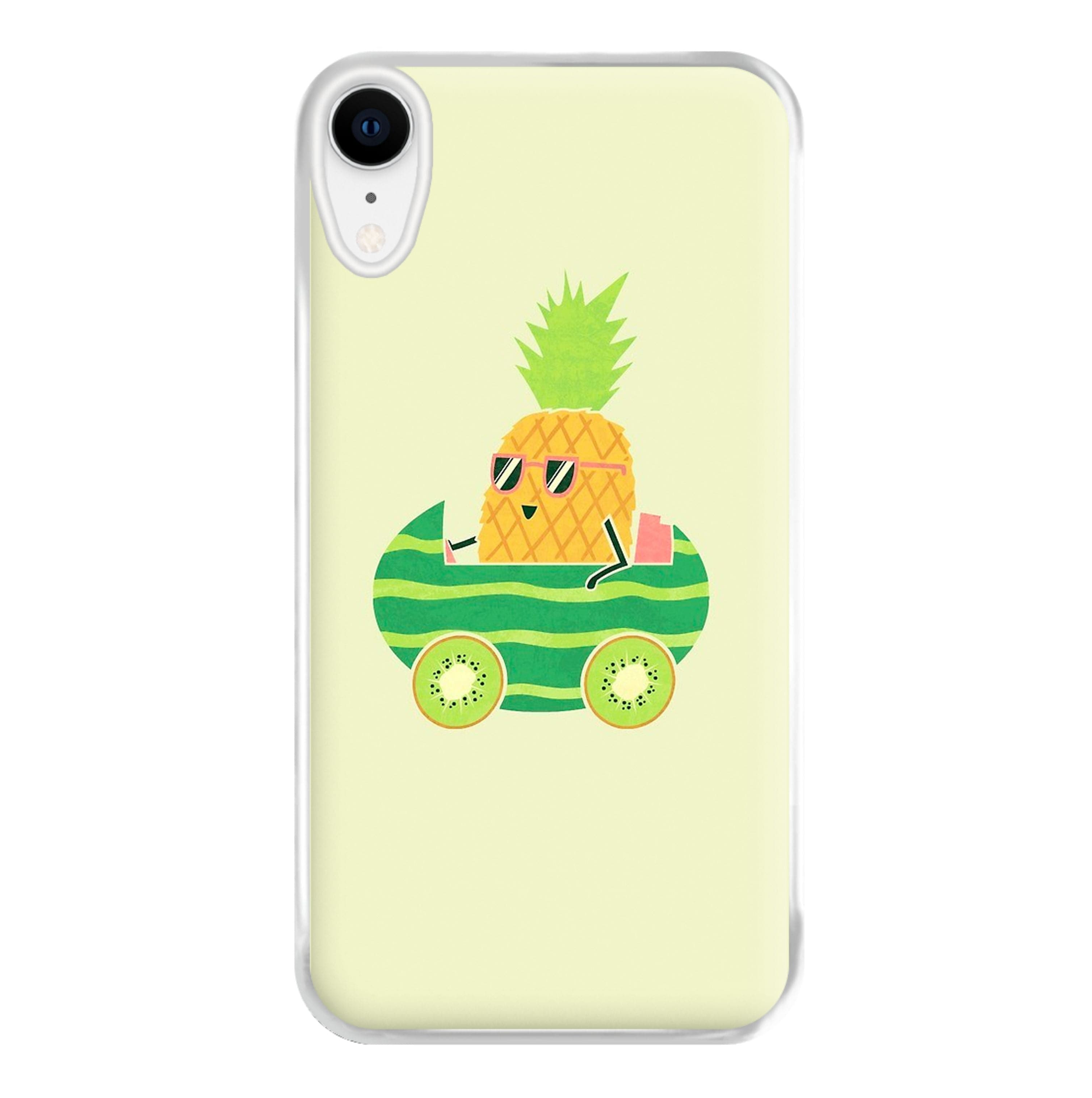 Summer Drive Pineapple Phone Case