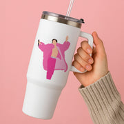 Harry Pink Coat  Tumbler 2