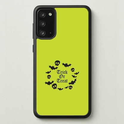 Trick Or Treat Wreath Galaxy Note 20 Case