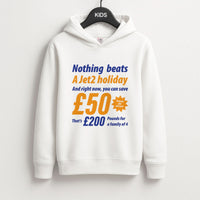 Nothing Beats A Jet Holiday Kids Hoodie