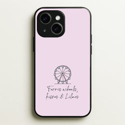 Ferris Wheels, Kisses & Lilacs iPhone 15 Plus Case