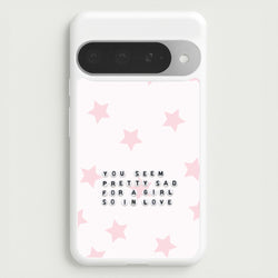 Pretty Sad Letter Beads Google Pixel 10 Pro XL Case