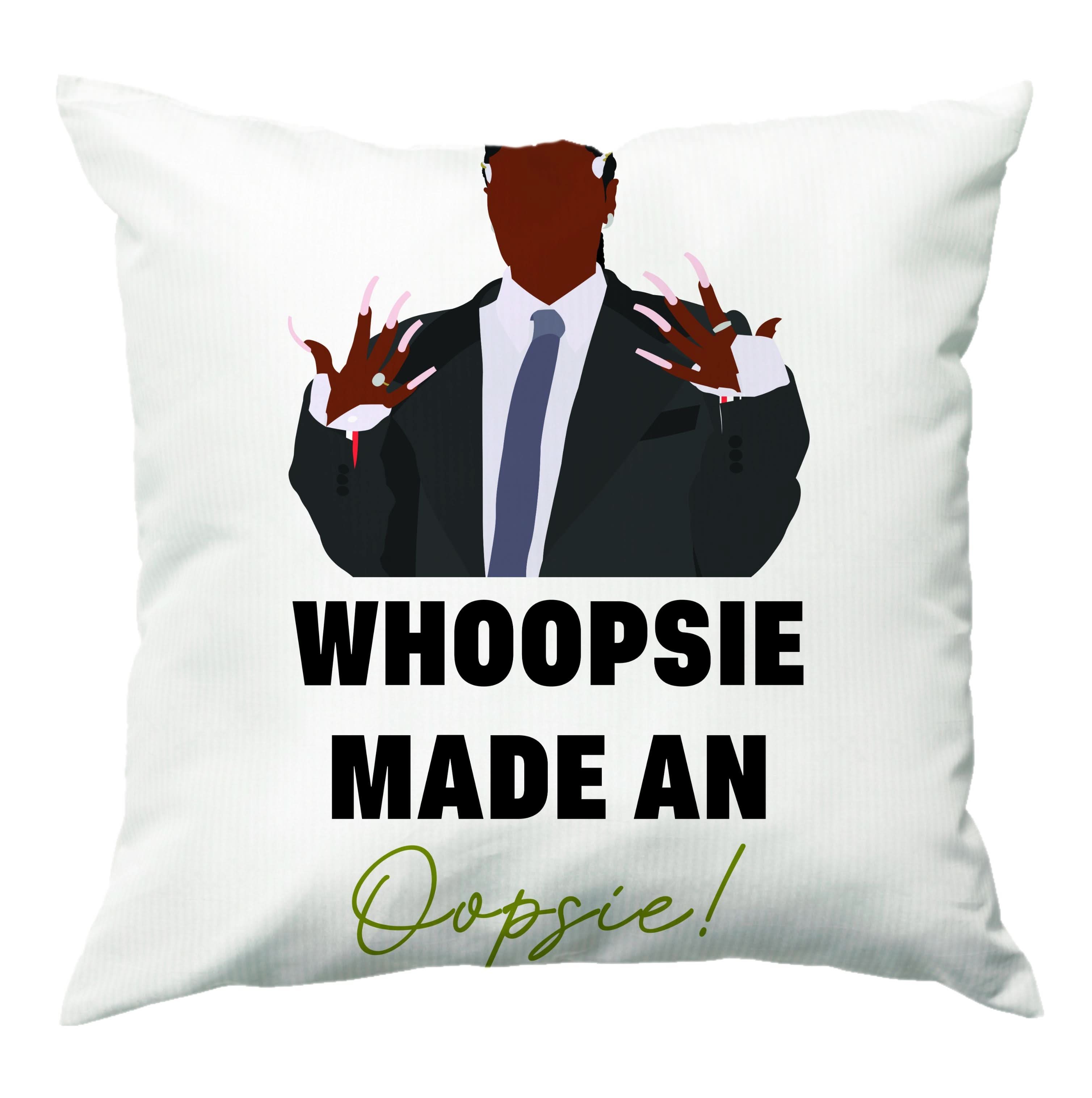 Whoopsie Made An Oopsie Cushion