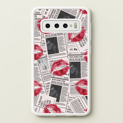 Front Page Kisses Galaxy S10 Case