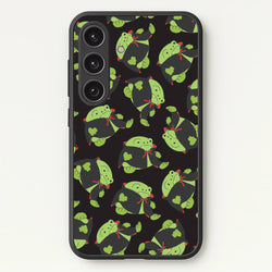 Vampire Frog Pattern  - Halloween Galaxy S24FE Case