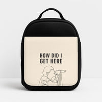 How Did I Get Here Outline Lunchbox