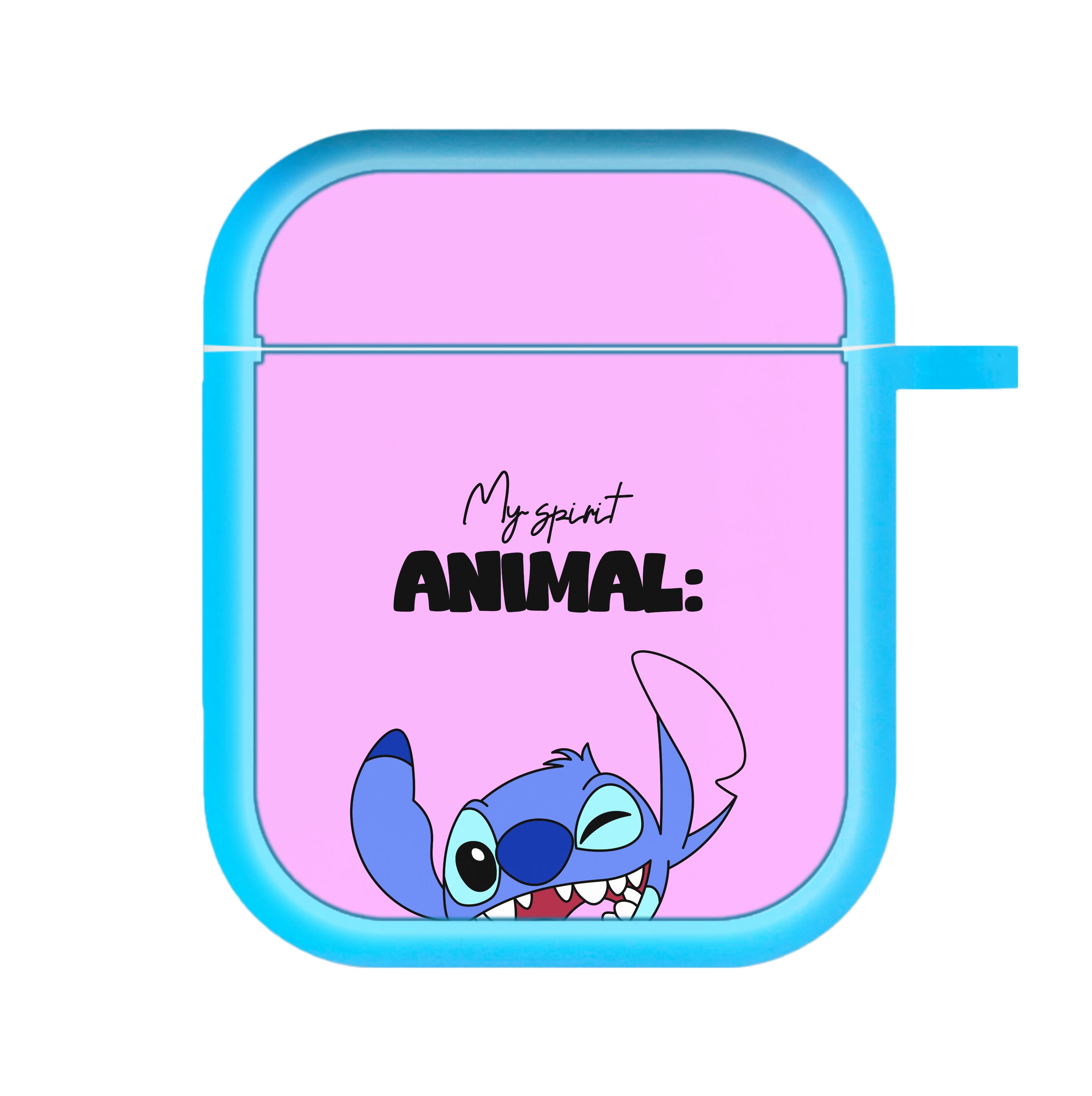 My Sprit Animal Blue Alien AirPods Case