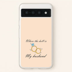 WTHIMH Cartoon Rings Google Pixel 7 Pro Case
