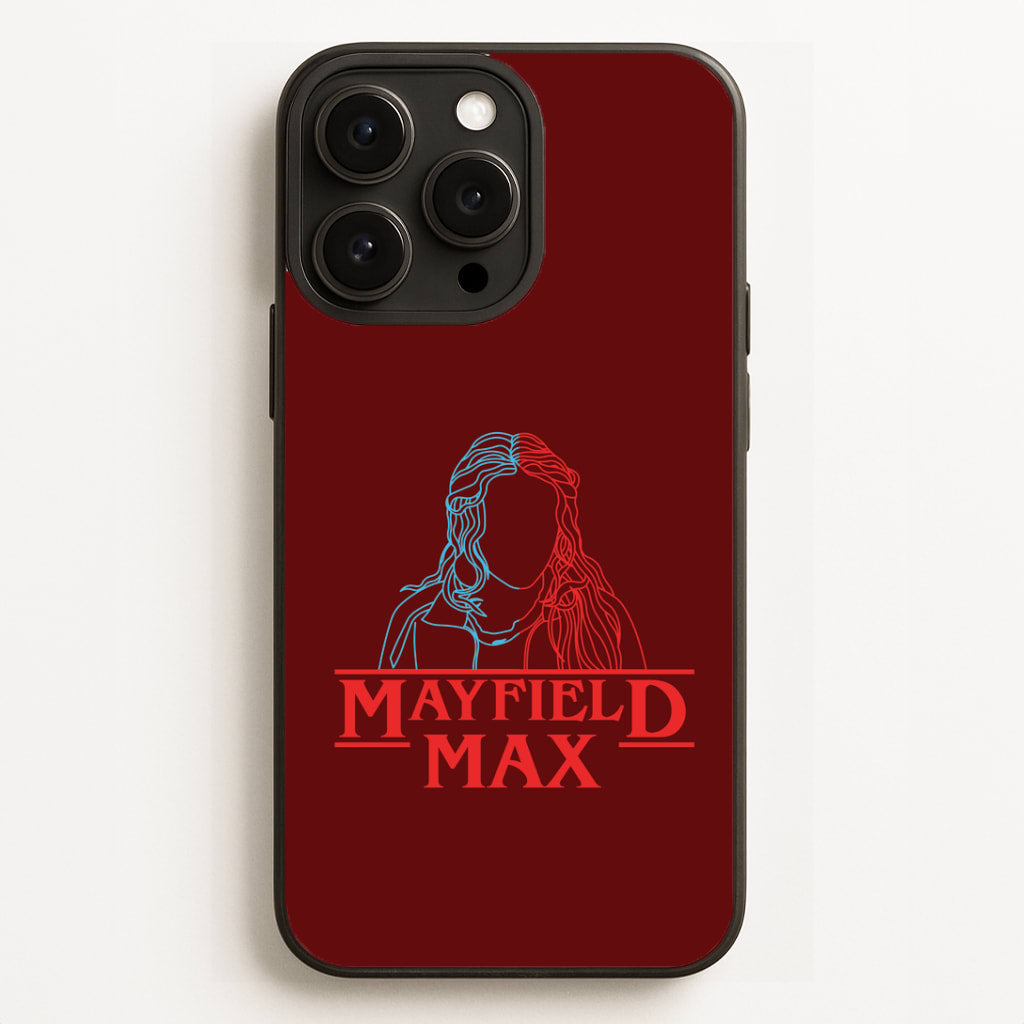Blue And Red Max iPhone 16 Pro Case