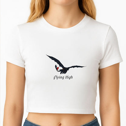 Dragon Flying High Crop Top