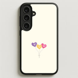 Mum Watercolour Balloons Galaxy S25FE Case