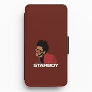 Starboy Singer Title Flip / Wallet Phone Case 1