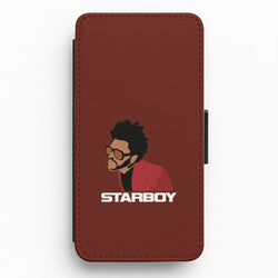 Starboy Singer Title Flip / Wallet Phone Case