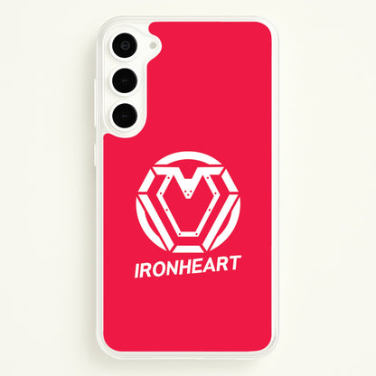 Metal Heart Symbol Galaxy S23 Case
