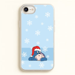 Cartoon Donkey Snowflakes iPhone 6 / 7 / 8 / SE Case