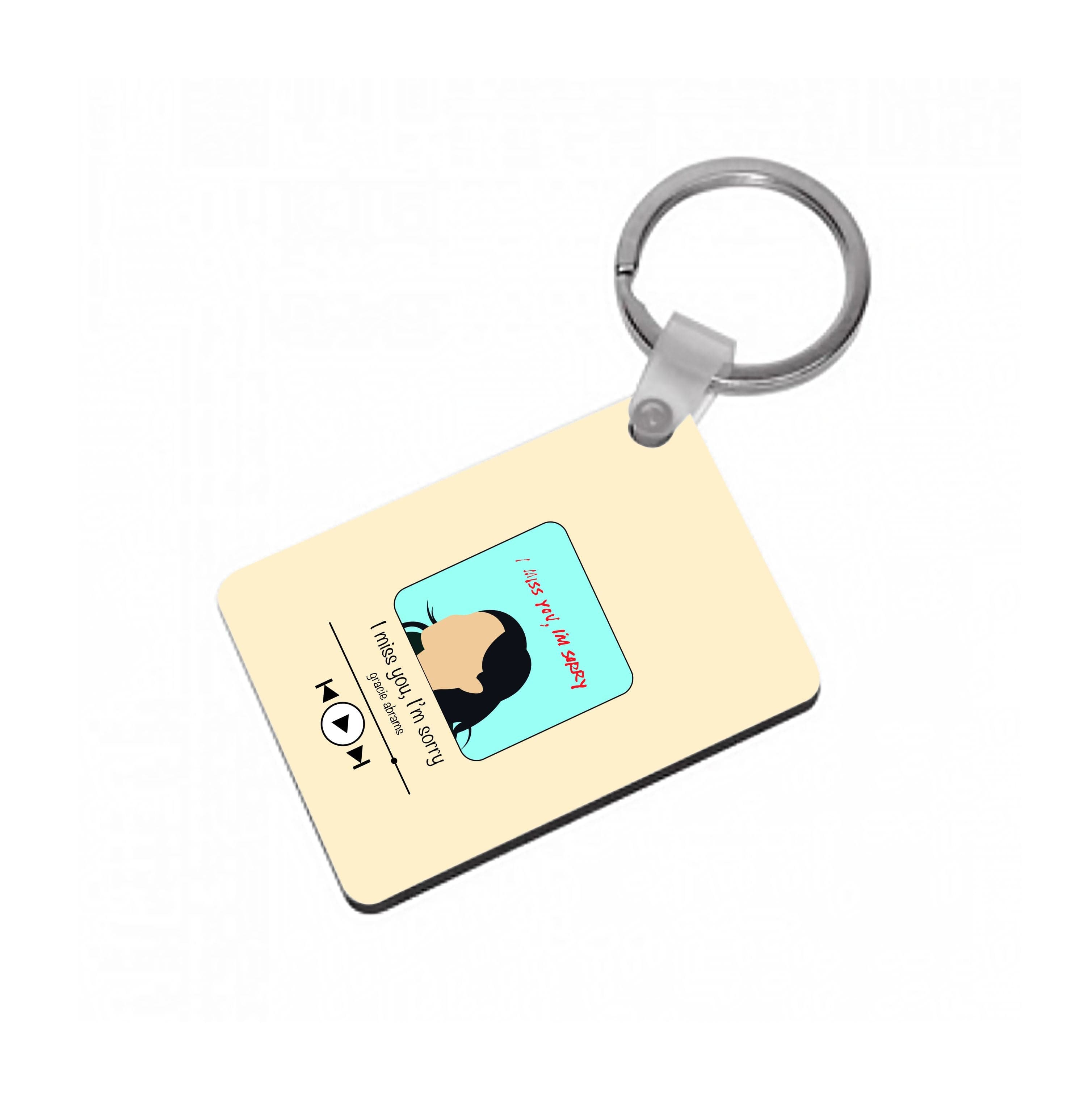 I Miss You - Abrams Keyring