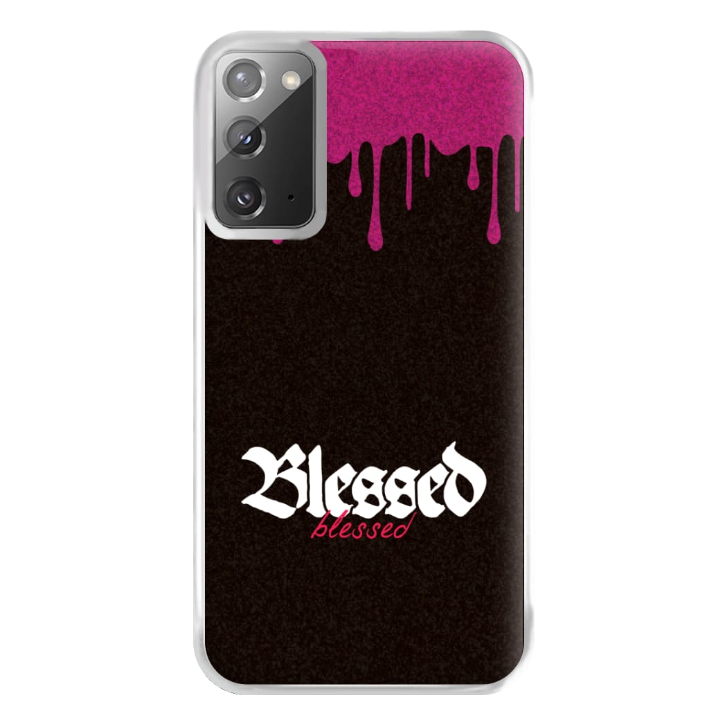 Glitter Blessed Galaxy Note 20 Ultra Case
