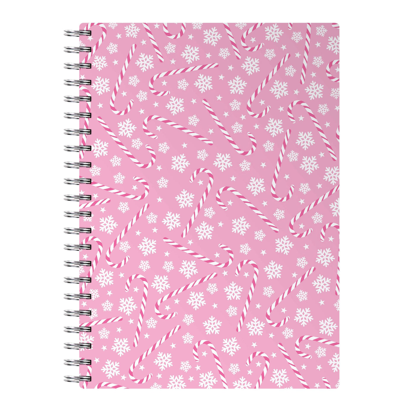 Candy Cane Pattern Notebook