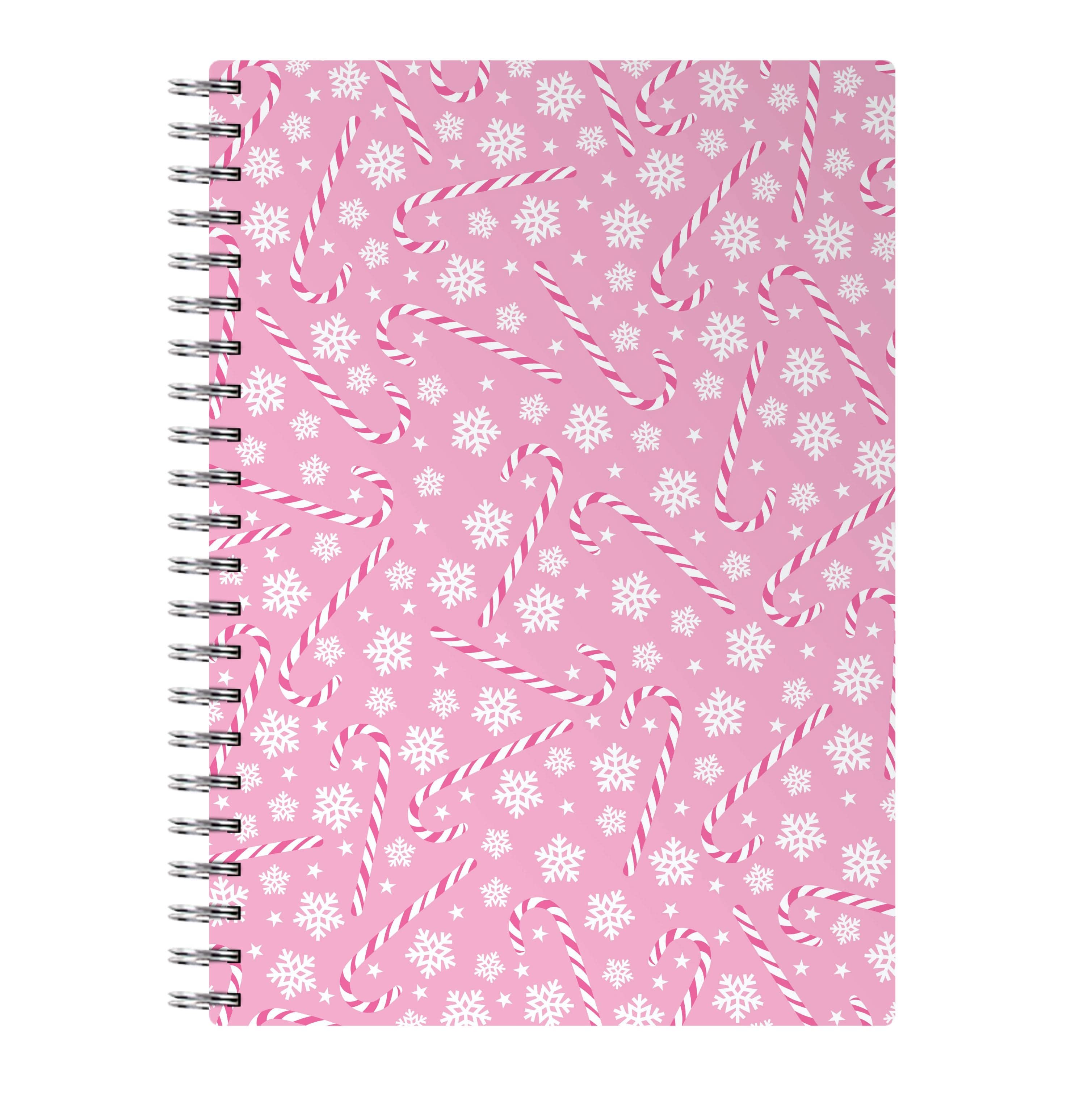 Candy Cane Pattern Notebook