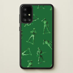 Toy Army Soldier Pattern Galaxy A71 Case