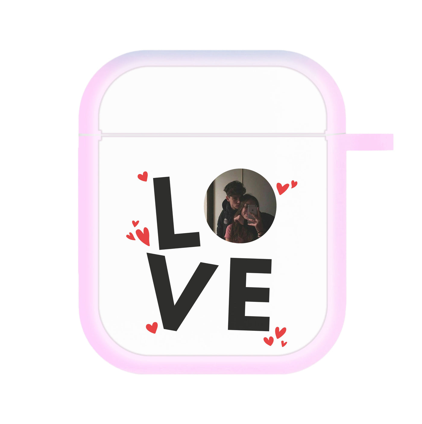 Love - Personalised Couples AirPods Case