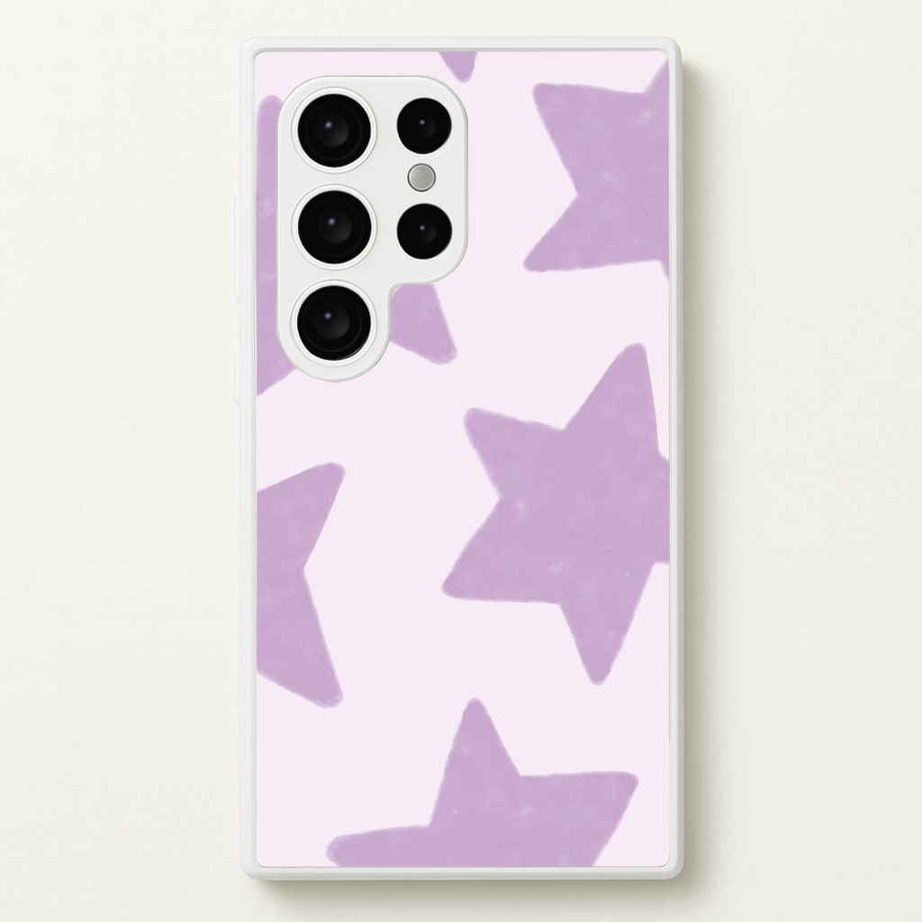 Lilac Stars Galaxy S24 Ultra Case