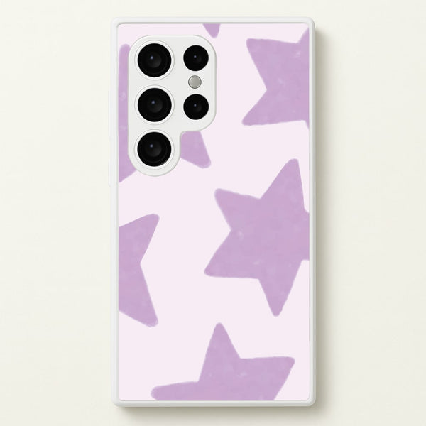 Lilac Stars Galaxy S24 Ultra Case
