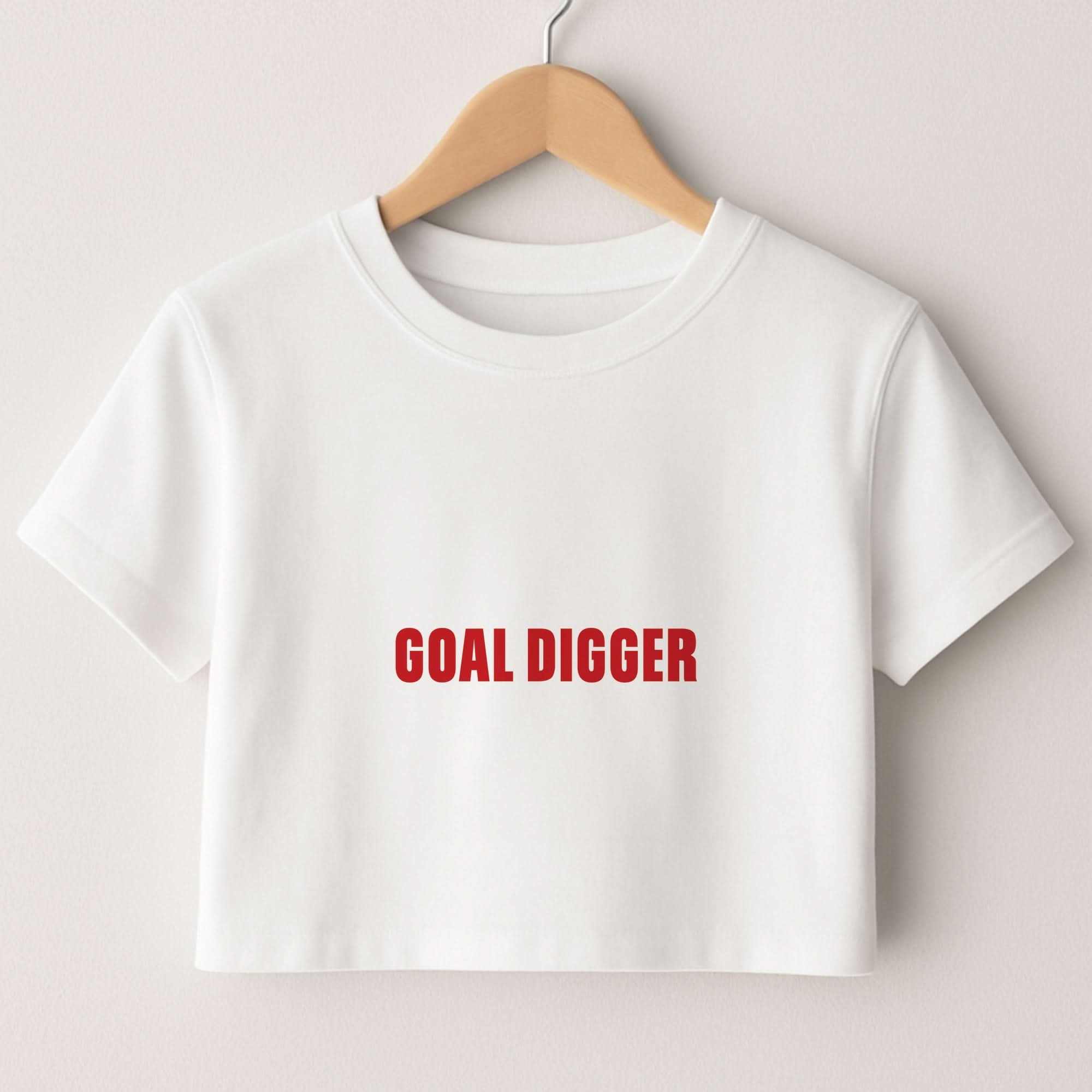 Goal Digger Crop Top