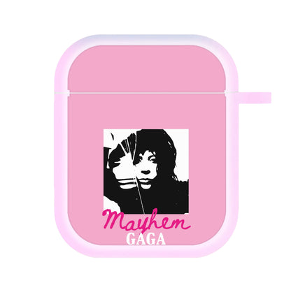Pink Mayhem Gaga AirPods Case