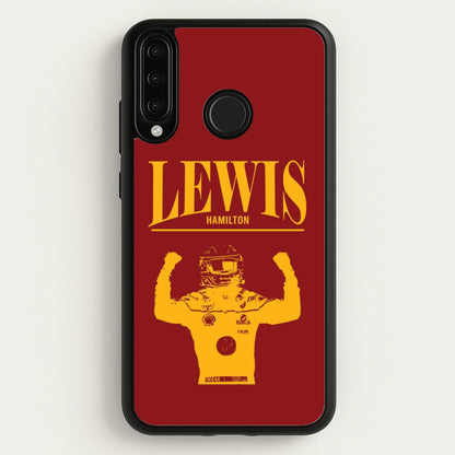 Lewis Red And Gold Huawei P30 Lite Case