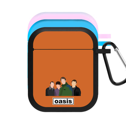 Rock Band Members AirPods Case